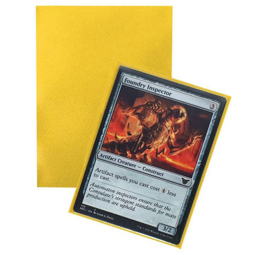 Iridian Matte Sleeves: Yellow