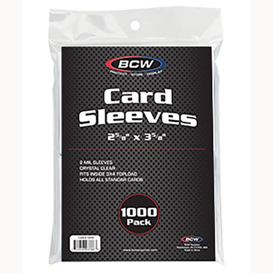 BCW: Standard Card Sleeves (1000ct)