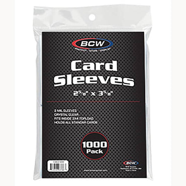 BCW: Standard Card Sleeves (1000ct)