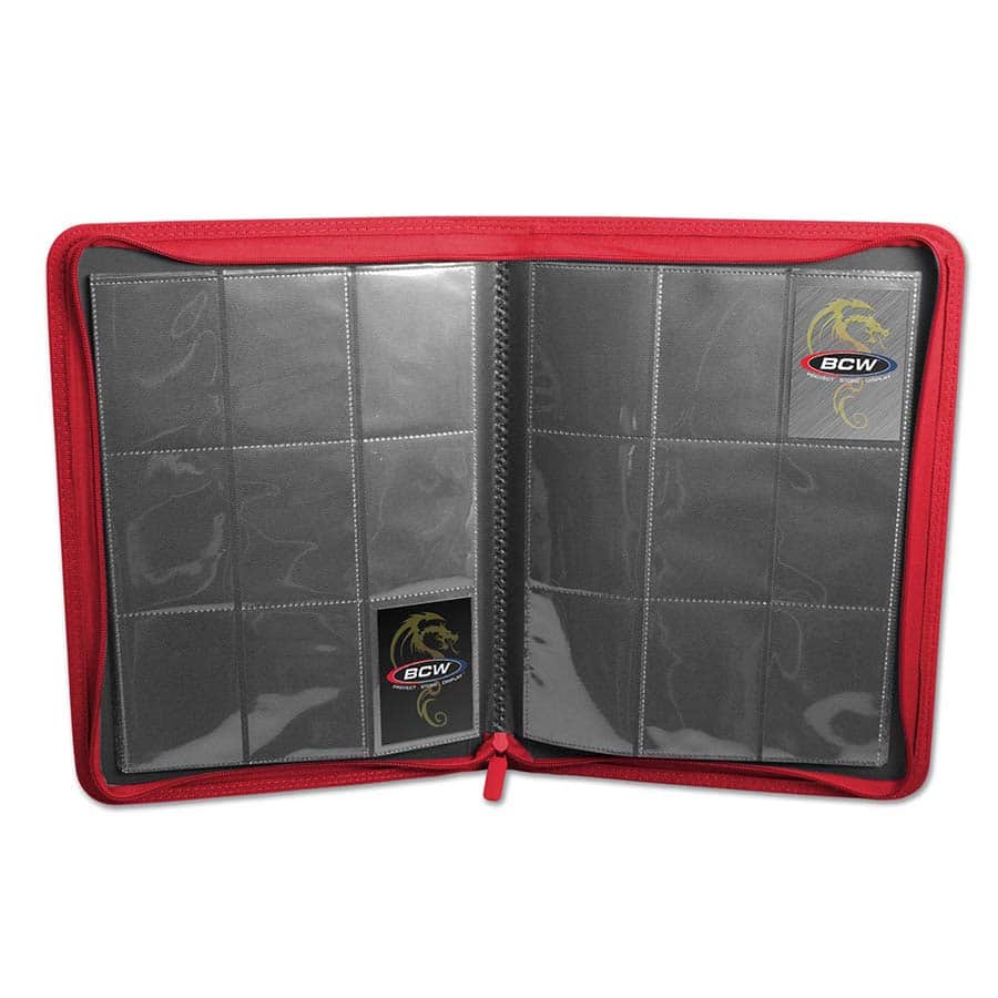 Z-Folio 9-Pocket: Red