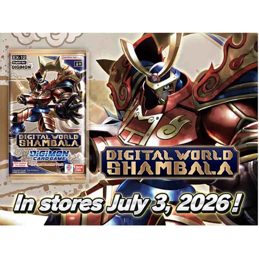 Digimon Card Game: Digital World Shambala (EX12) Extra Booster Box