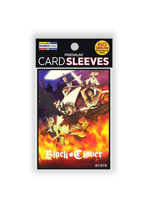 Black Clover Standard Size Sleeves - Grim Finale