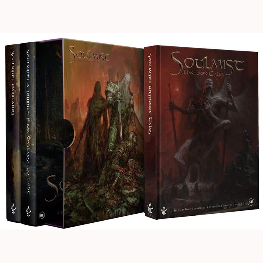 Soulmist Rpg: Three-book Bundle With Slipcase