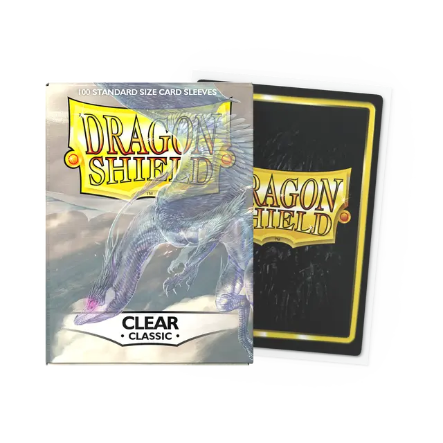 Dragon Shield Sleeves: Clear (Box Of 100)