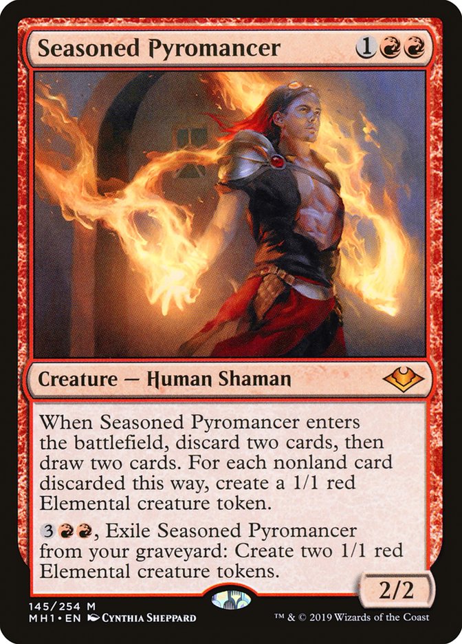 Seasoned Pyromancer [Modern Horizons]