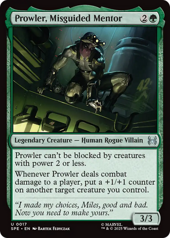Prowler, Misguided Mentor [Marvel's Spider-Man: Eternal-Legal]
