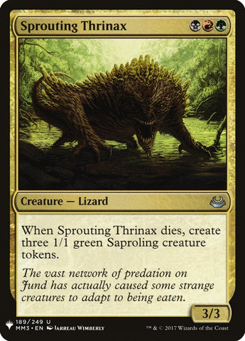Sprouting Thrinax [Mystery Booster]