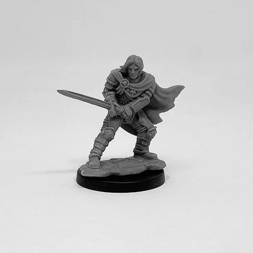 Next Level Miniatures: Human Rogue and Human Warrior