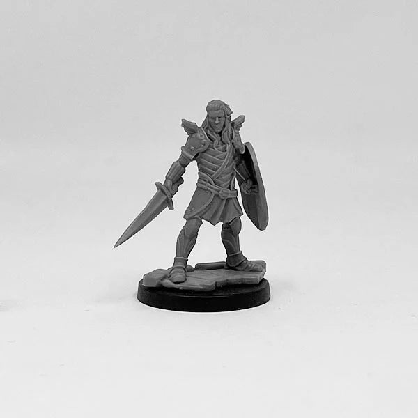 Next Level Miniatures: Player Characters: Aasimar Paladin and Dragonborn Cleric