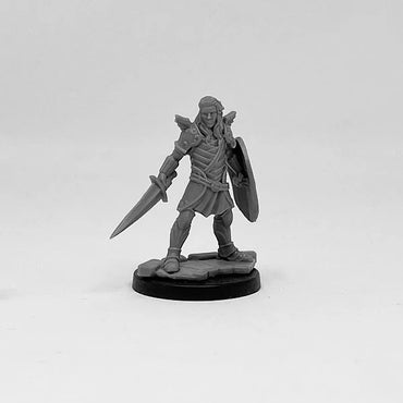 Next Level Miniatures: Player Characters: Aasimar Paladin and Dragonborn Cleric