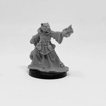 Next Level Miniatures: Catfolk Huntress and Sorceror