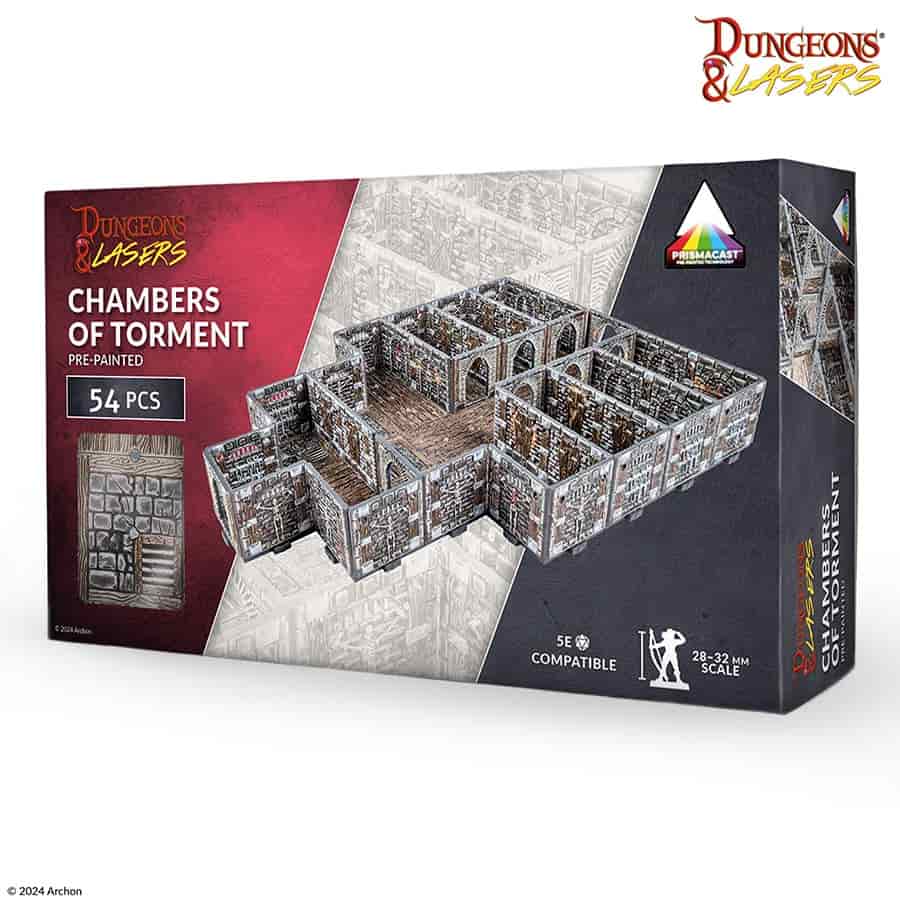 Dungeons and Lasers: Deuslair: Chambers of Torment (Pre-Painted Terrain)