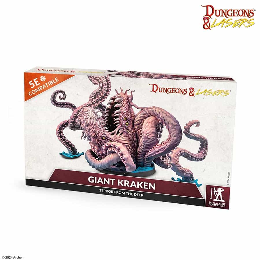 Dungeons and Lasers: Deuslair: Giant Kraken