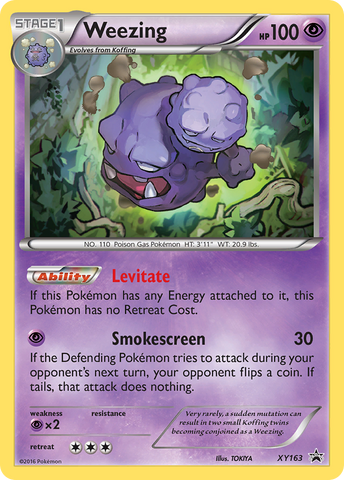 Weezing (XY163) [XY: Black Star Promos]