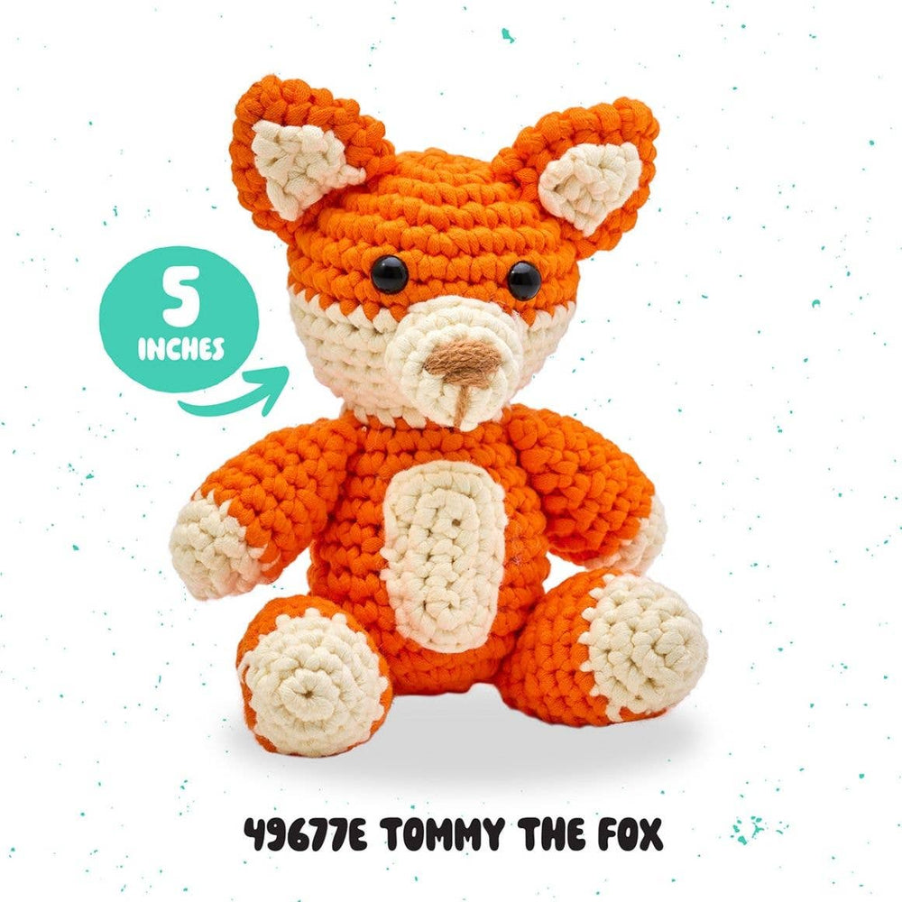 Bucilla ® Amigurumi Crochet Kit - Tommy the Fox 5"