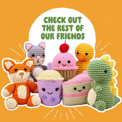 Bucilla ® Amigurumi Crochet Kit - Marshy the S'More 5"