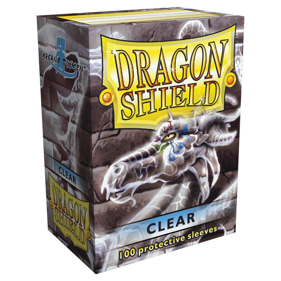 Dragon Shield Sleeves: Clear (Box Of 100)