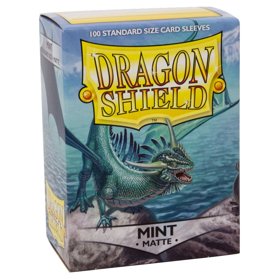 Dragon Shields: (100) Matte Mint