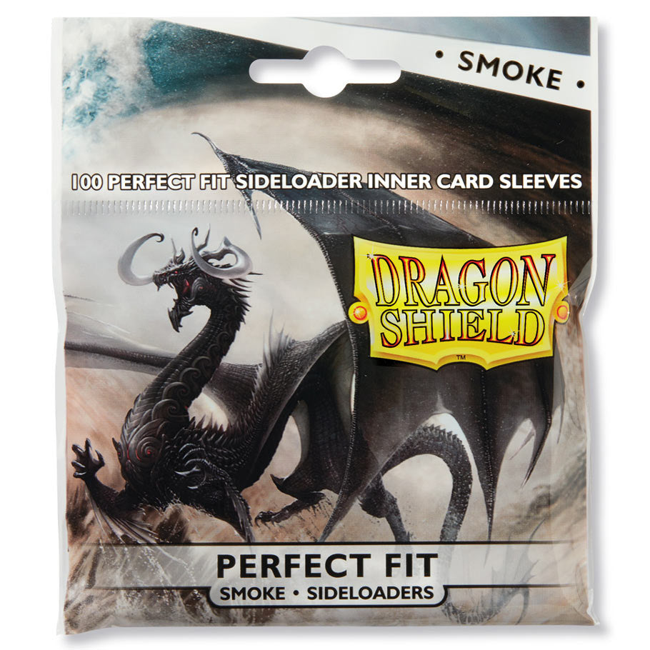 Dragon Shields - Perfect Fit 100Ct Pack: Sideloading: Sleeves Smoke