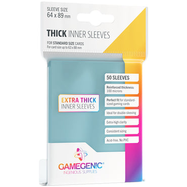 Deck Protectors: Thick Inner Sleeves (100)