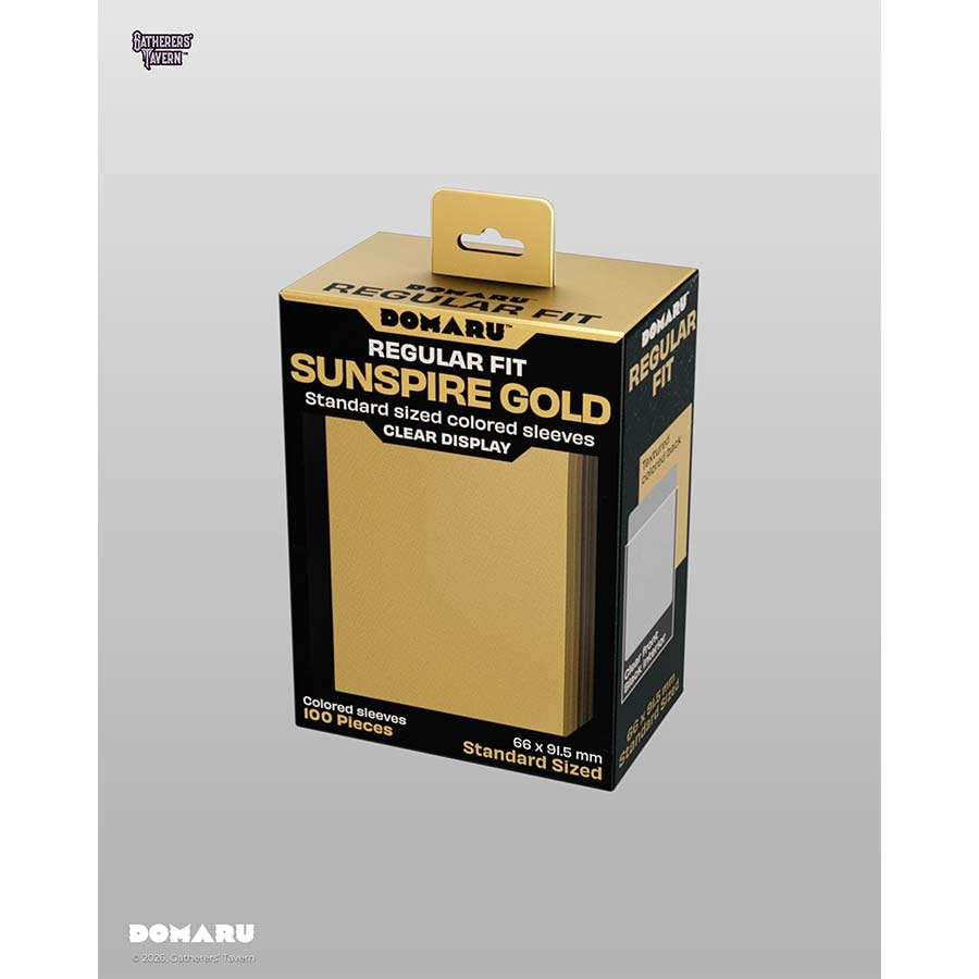 Domaru Regular Fit: Sunspire Gold (100ct)