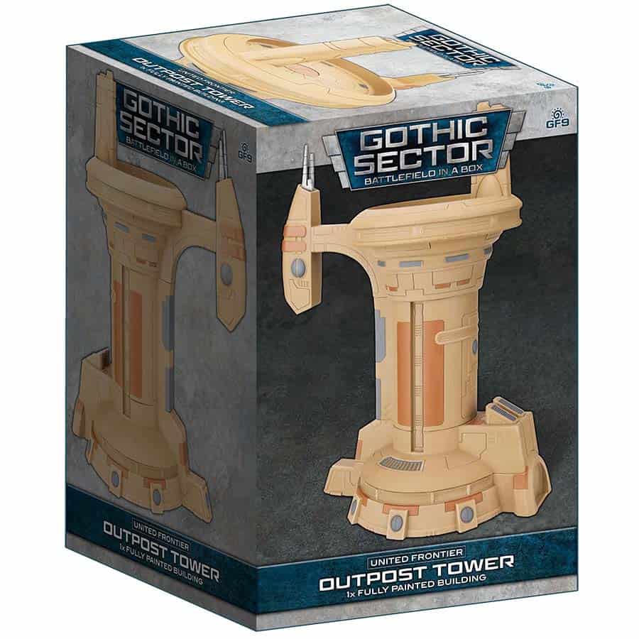 Battlefield In A Box: Gothic Sector: United Frontier Outpost Tower (1ct)