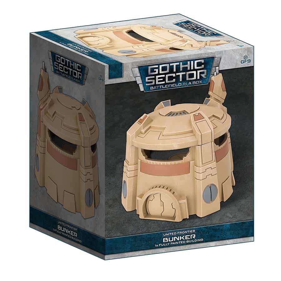 Battlefield In A Box: Gothic Sector: United Frontier Bunker (1ct)