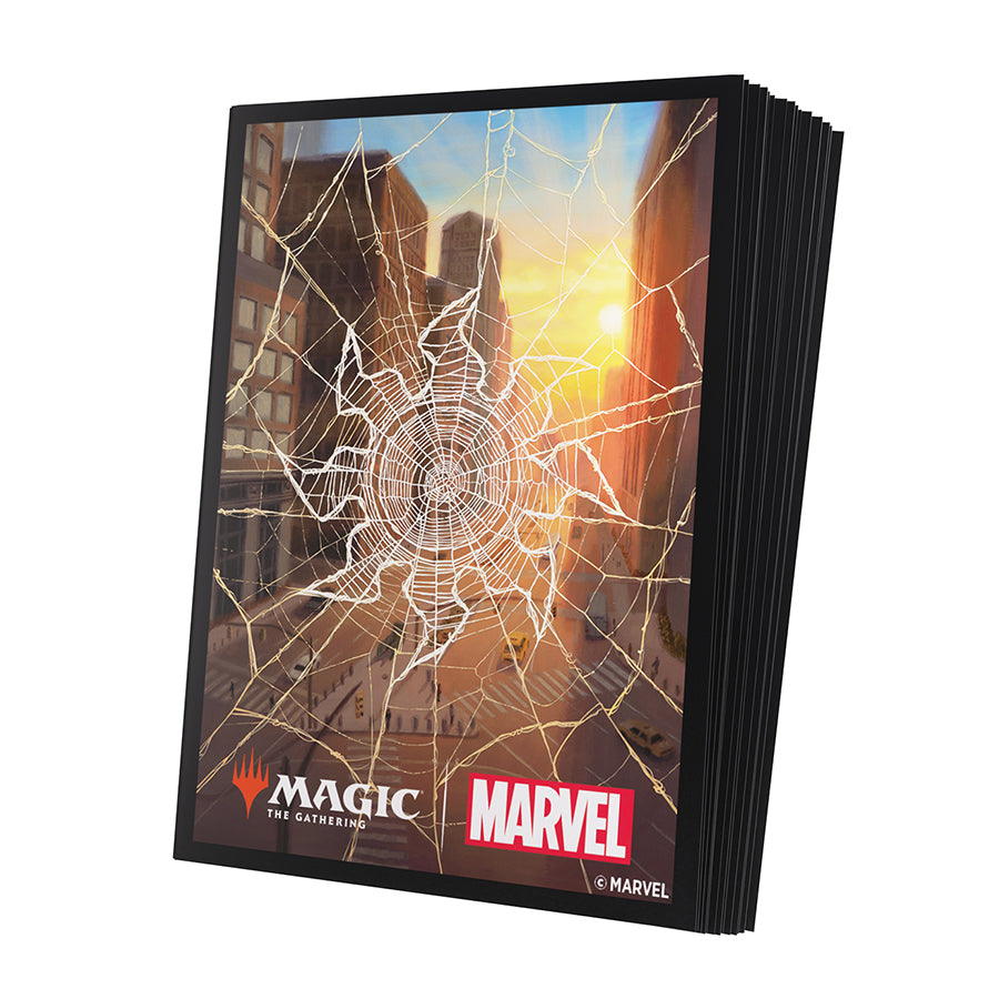 Gamegenic: Magic The Gathering: Marvel's Spider-man: Premium Art Sleeves: Plains