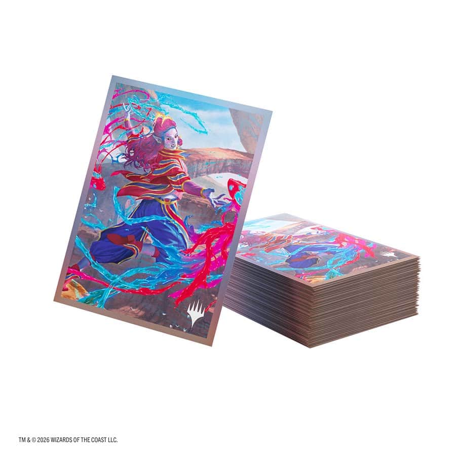 Secrets Of Strixhaven: Premium Art Sleeves: Rootha Mastering The Moment