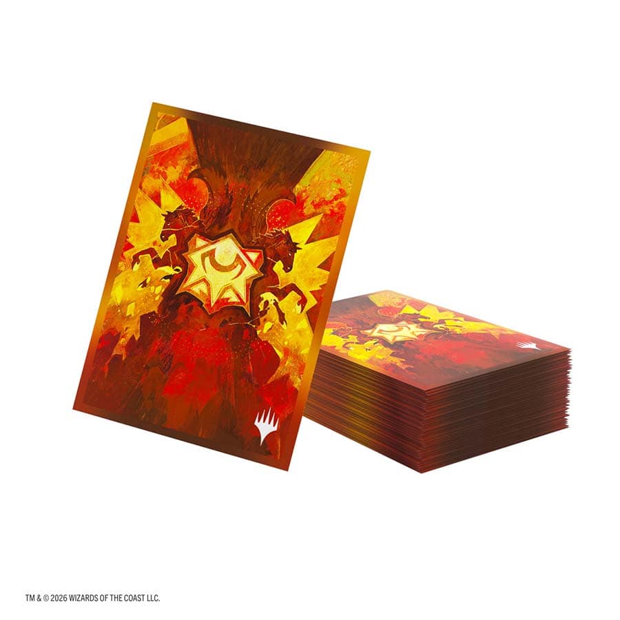 Secrets Of Strixhaven: Premium Art Sleeves: Lorehold