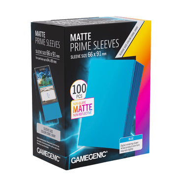 Matte Prime Sleeves Blue 66x91
