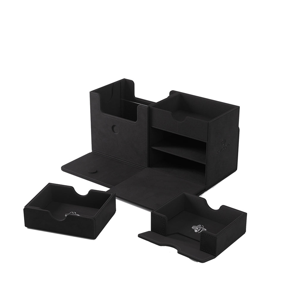 Tolarian Community College: The Academic Deck Box 133+ XL Black and Black