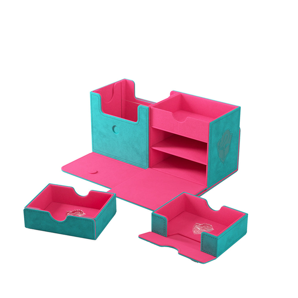 Tolarian Community College: The Academic Deck Box 133+ XL Teal and Pink