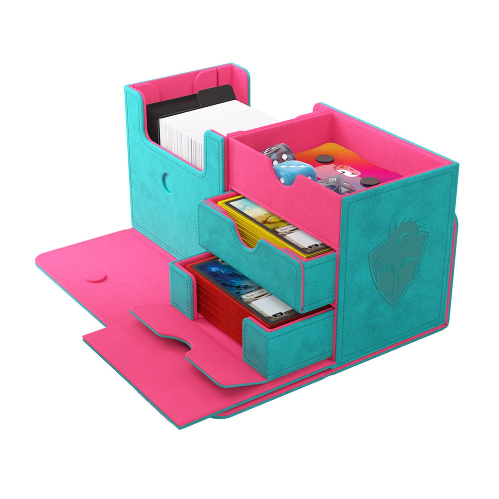 Tolarian Community College: The Academic Deck Box 133+ XL Teal and Pink