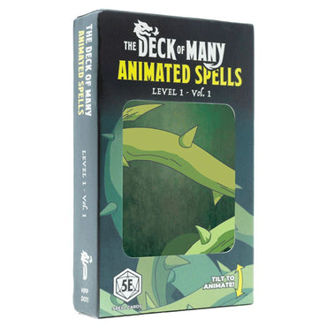 The Deck of Many: Animated Spells: Level 1 - Vol. 1.