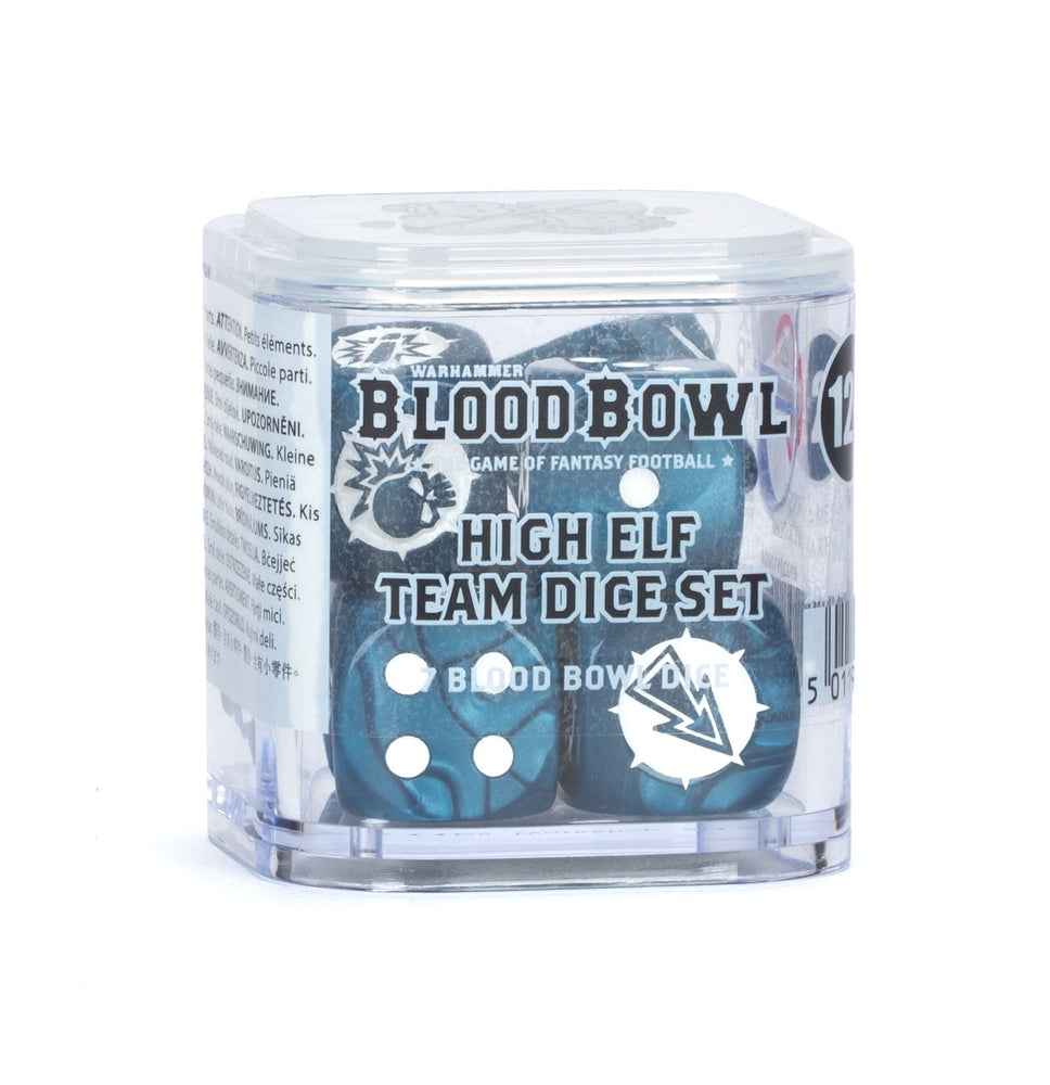 Warhammer Blood Bowl: High Elf Dice Set