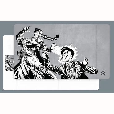 ETB Playmat Art Masters: Silence by Phil Stone