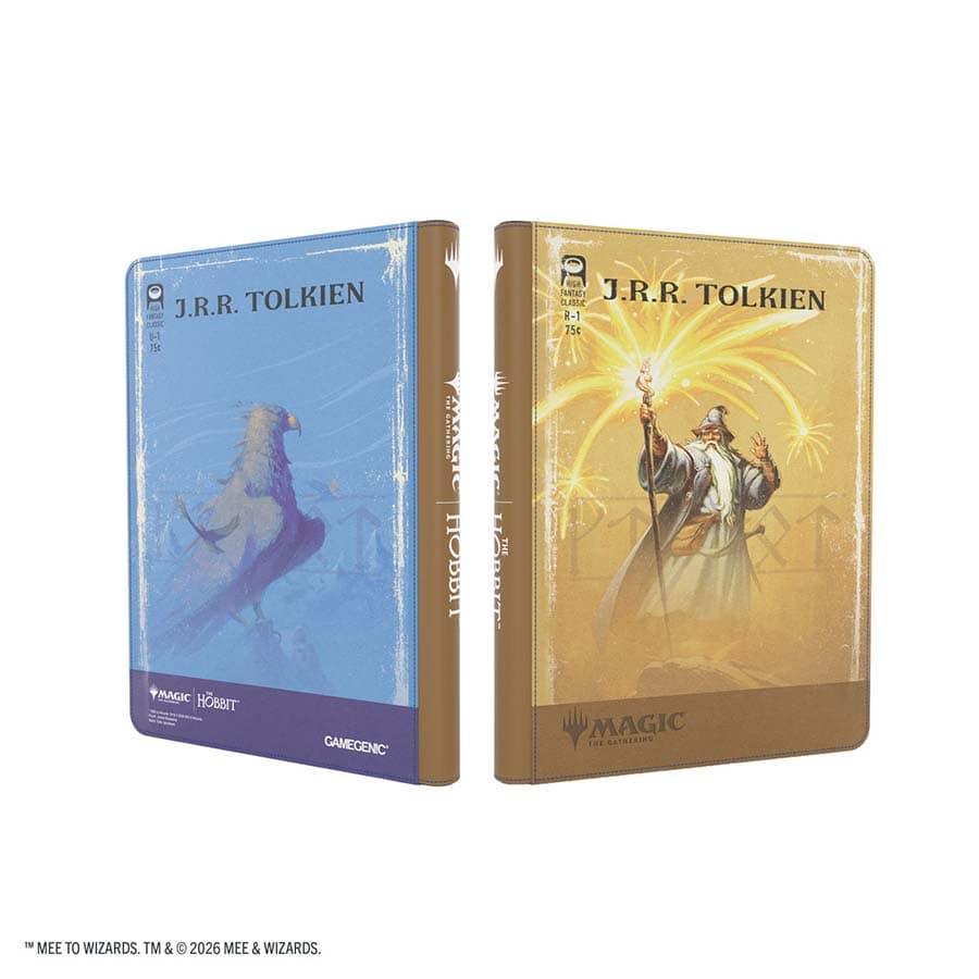 Gamegenic: Magic The Gathering: Hob The Hobbit: Zip-up Album 18-pocket: Gandalf Goblin Bane And The Lord Of The Eagles