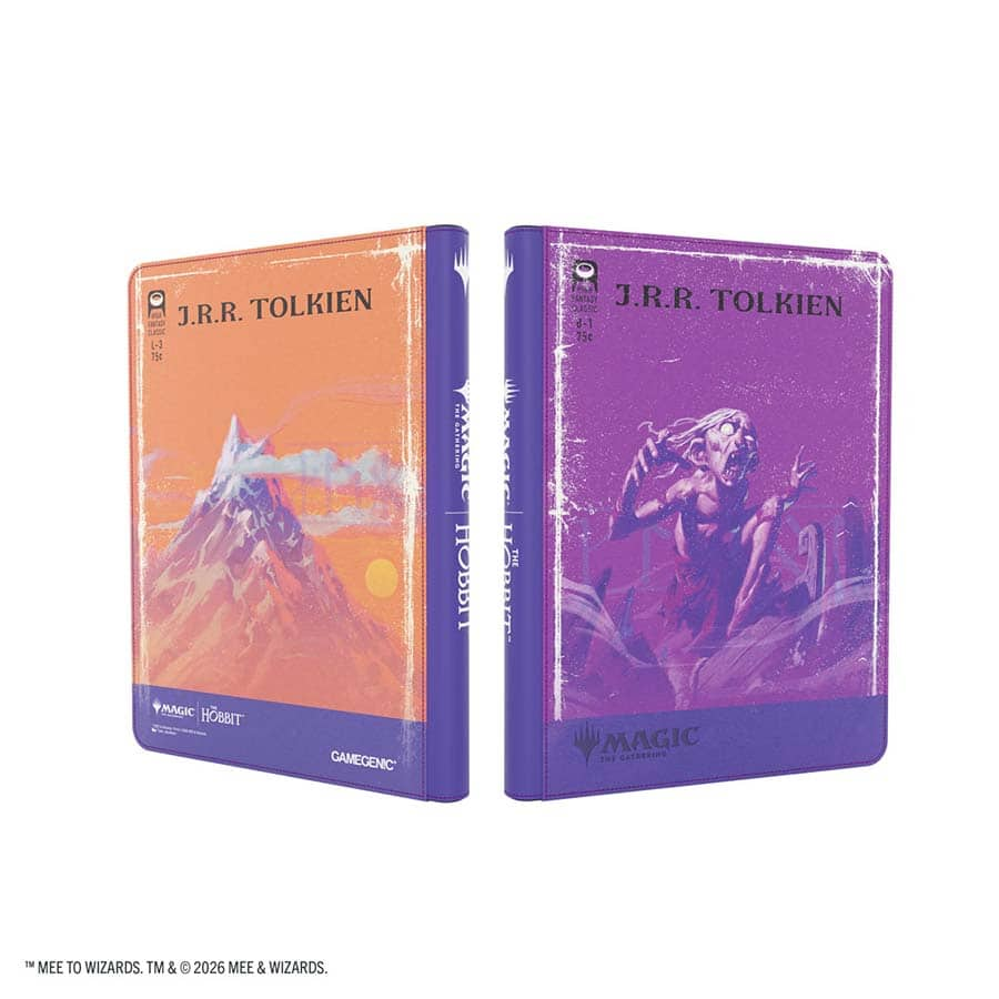 Gamegenic: Magic The Gathering: Hob The Hobbit: Zip-up Album 18-pocket: Gollum Riddle Master And The Lonely Mountain