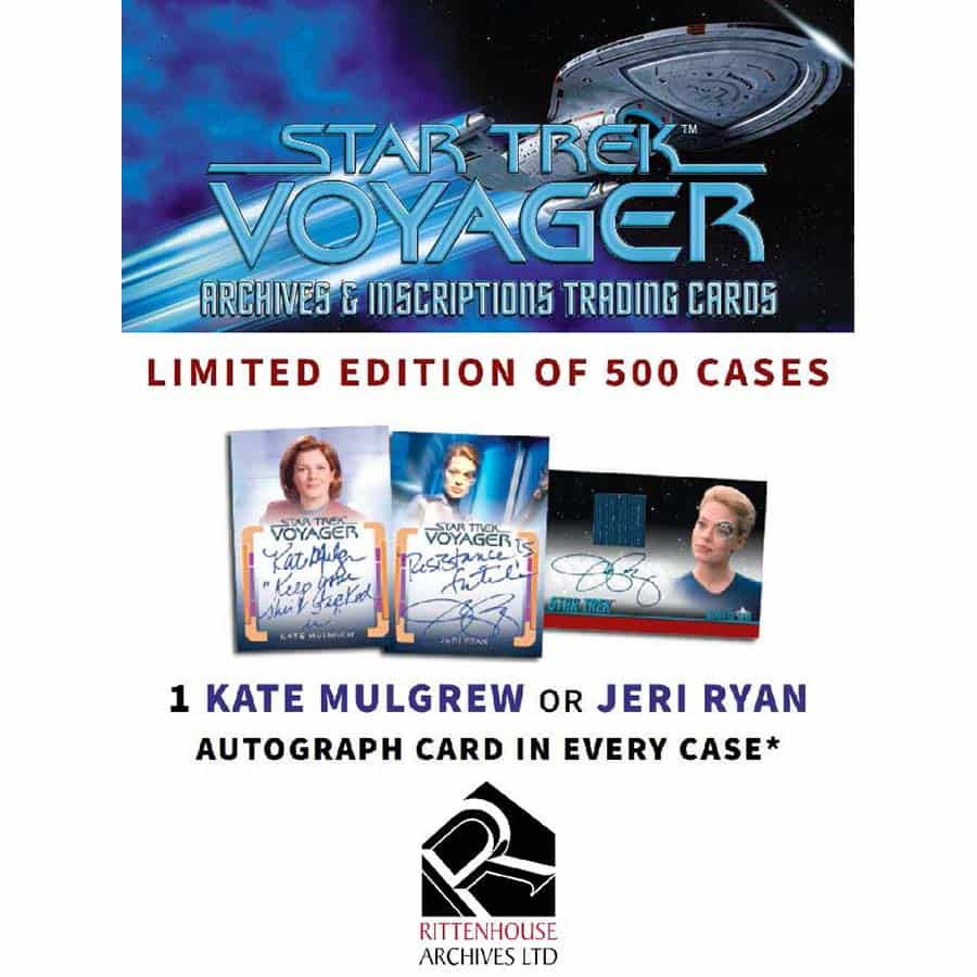 Star Trek Voyager Archives & Inscriptions Trading Card Booster Box