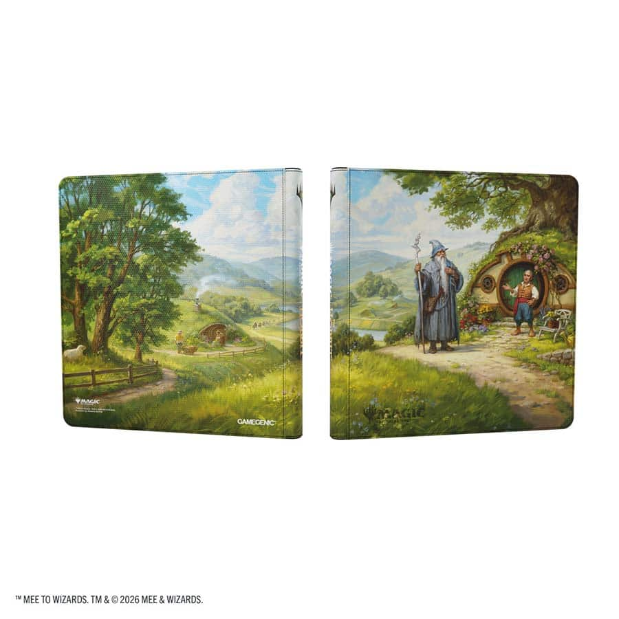 Gamegenic: Magic The Gathering: Hob The Hobbit: Zip-up Album 24-pocket: The Shire