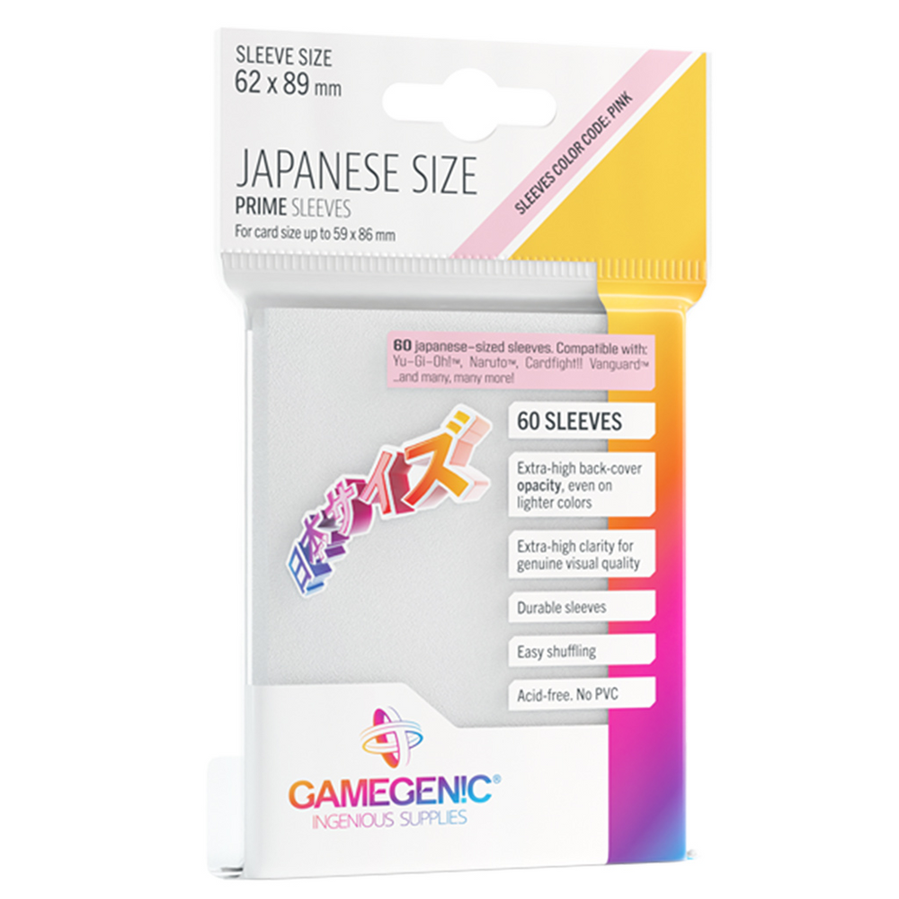 Prime Japanese Sized Sleeves White