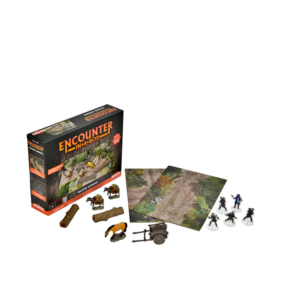 Warlock Tiles: Encounter In A Box: Wagon Ambush