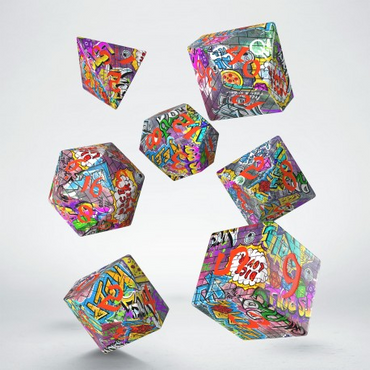 Full Art Dice® Set: Graffiti
