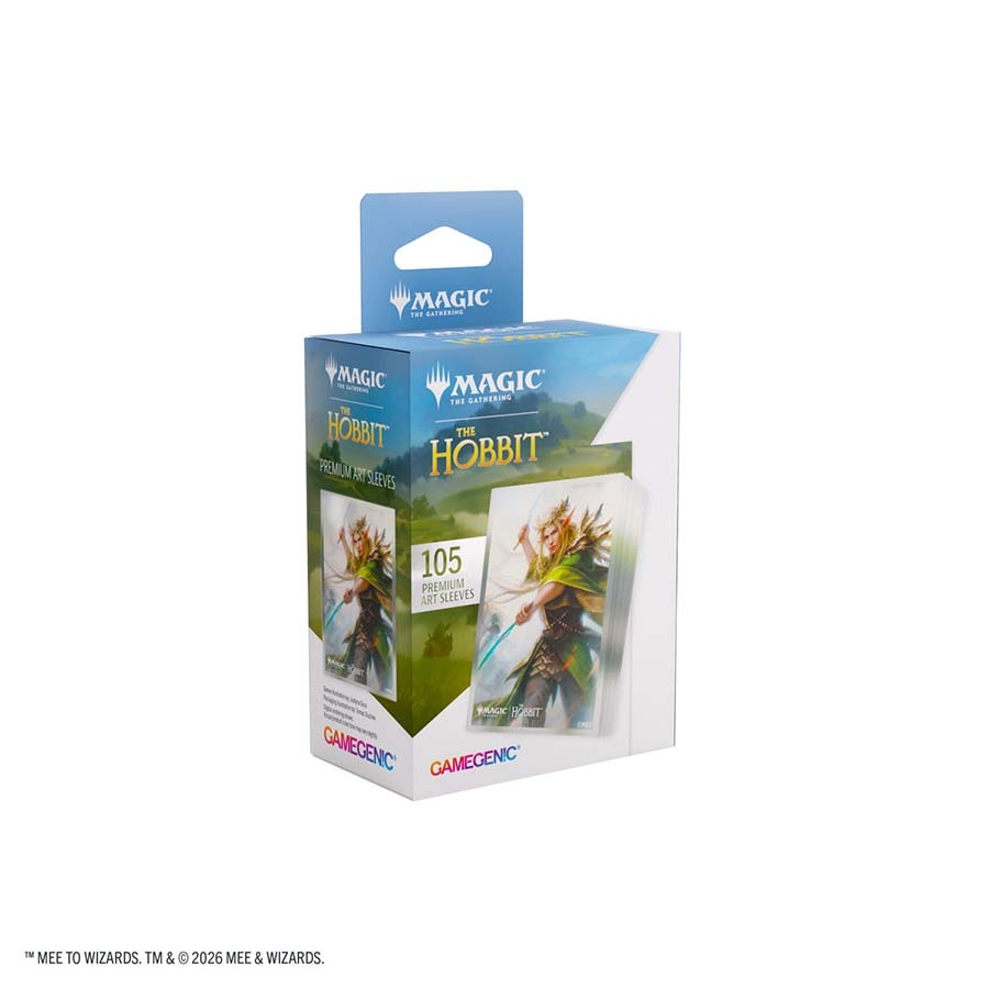 Gamegenic: Magic The Gathering: Hob The Hobbit: Premium Art Sleeves: Thranduil Sindarin Liege