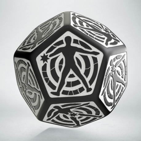 D12 Black & White Hit Location Die