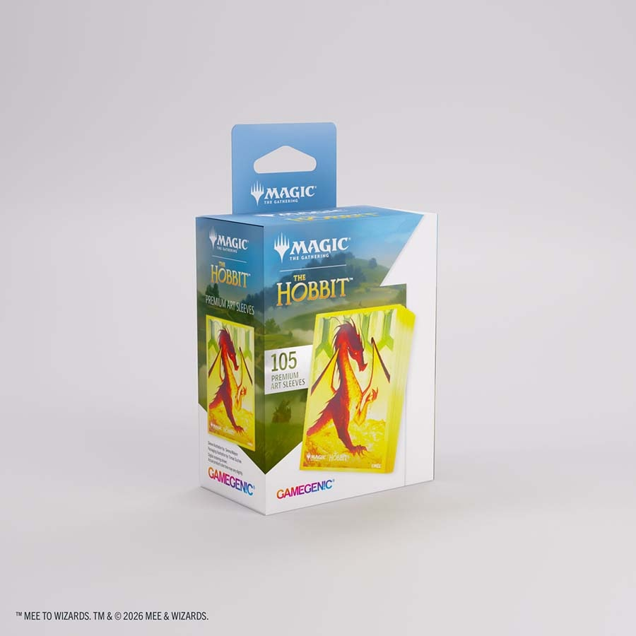 Gamegenic: Magic The Gathering: Hob The Hobbit: Premium Art Sleeves: Smaug The Golden