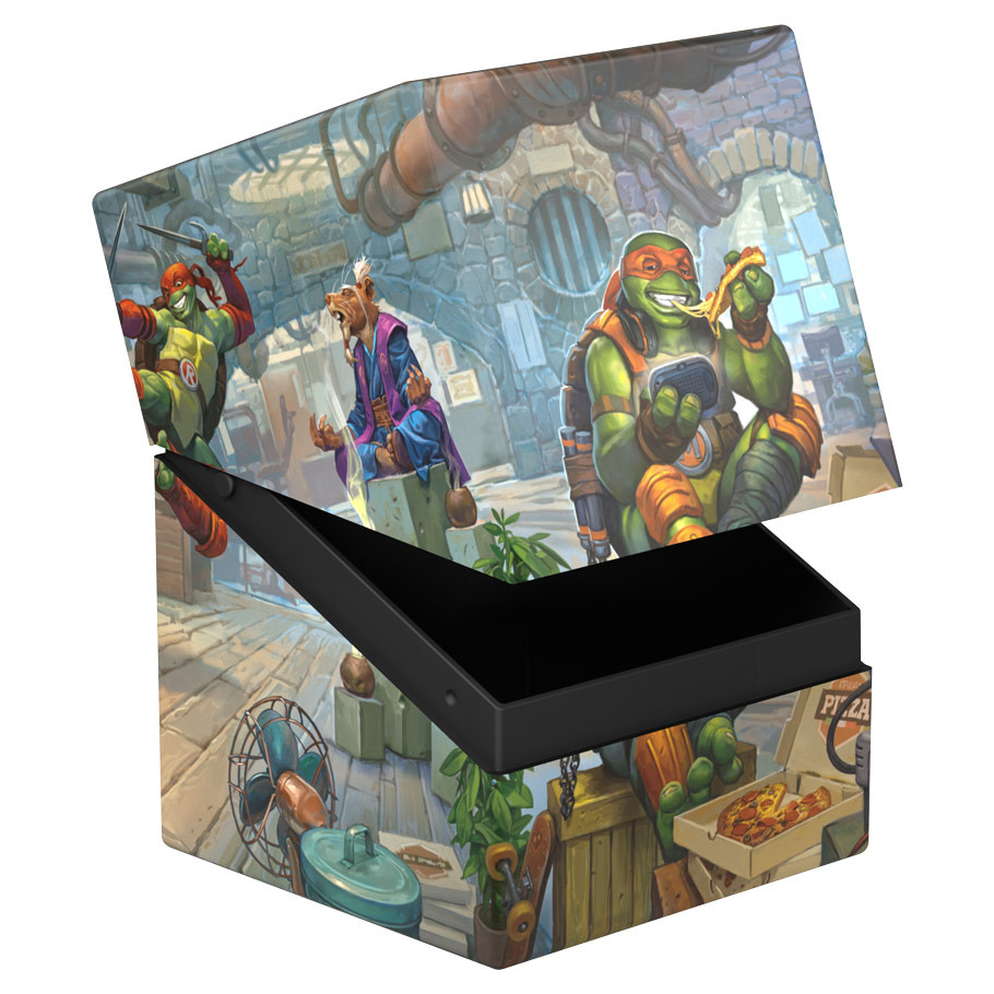 Deck Box: Boulder: Return To Earth: 100+: Magic the Gathering: Teenage Mutant Ninja Turtles: Turtle Lair