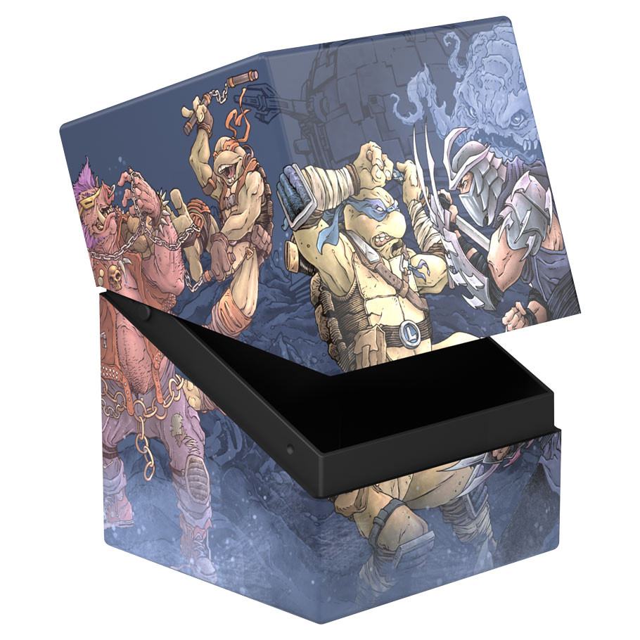 Deck Box: Boulder: Return To Earth: 100+: Magic The Gathering: Teenage Mutant Ninja Turtles: Technodrome Battle
