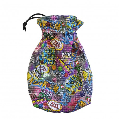 Full Art Dice® Pouch: Graffiti